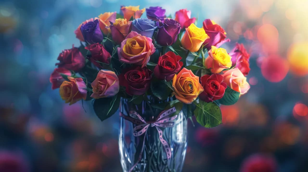 Symbolika róż: Ukryte znaczenia kolorów i liczby kwiatów w bukiecie