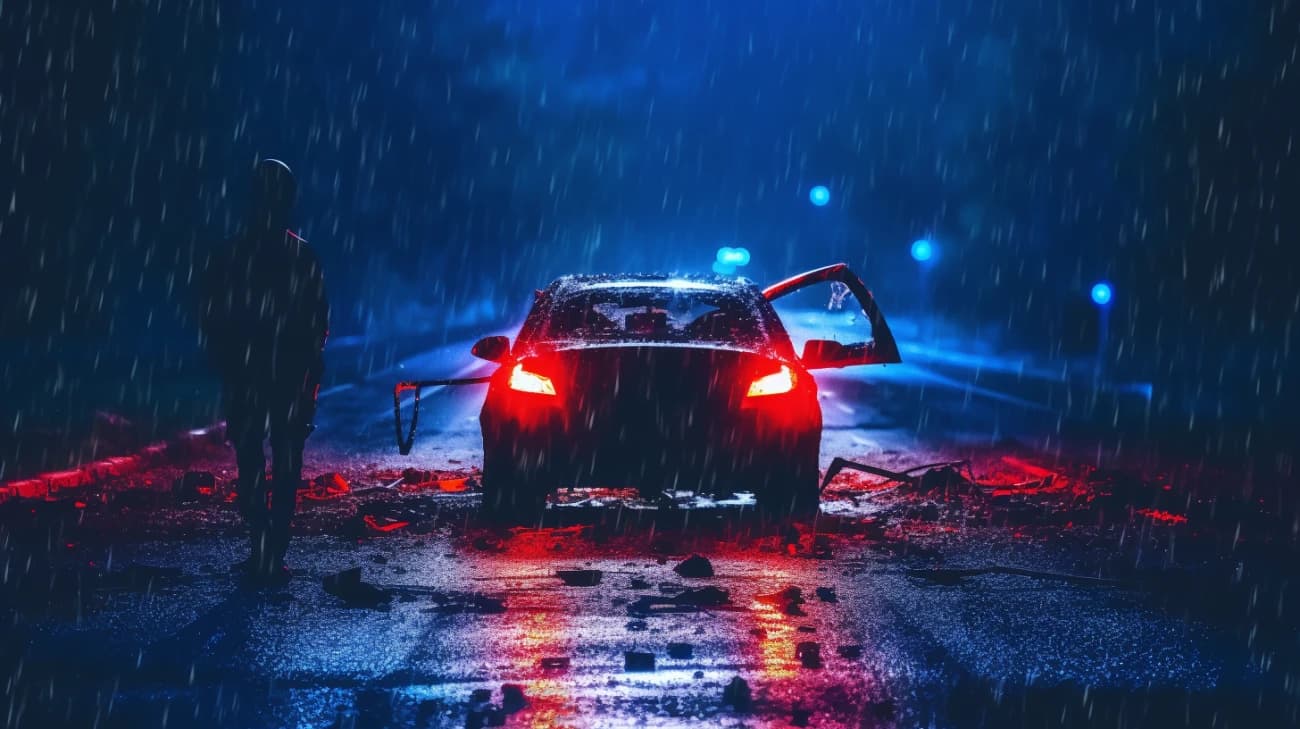 Sennik wypadku bliskiej osoby - Sen o wypadku samochodowym, widzieć wypadek