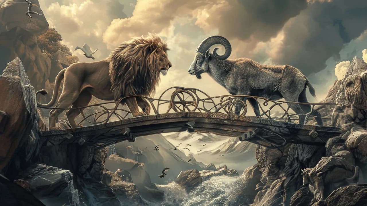 Koziorożec i Lew: Czy ich związek ma szansę przetrwać trudności?