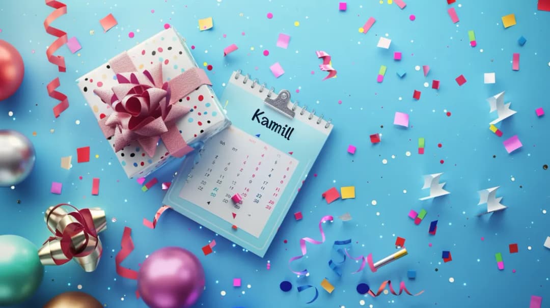 Imieniny Kamila: Kiedy złożyć życzenia i jakie są najlepsze dla Kamila?